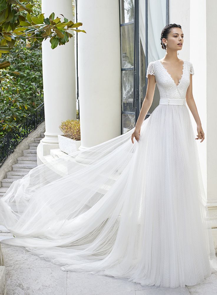 ROBE DE MARIÉE MALEC Rosa Clará - Collection 2019